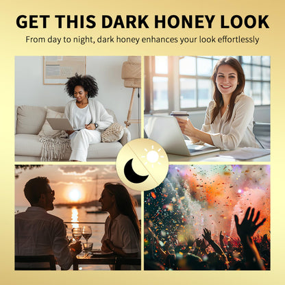 Honey Lipstick Tinted Lip Balm - Sheer Hydrating Lipstick for All Skin Tones - Moisturizing Lip Color, Nourishing Lip Balm with a Hint of Natural Black Cherry Tint - Maple Wellness Supplements