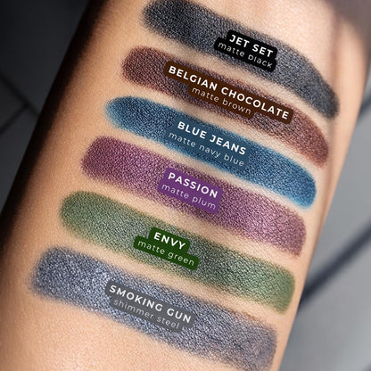 Honeybee Gardens Effortless Eye Liner Pencil, Jet Set Black, Smooth Long-Wearing, Rich Pigment, Vegan & Gluten-Free - Maple Wellness Supplements