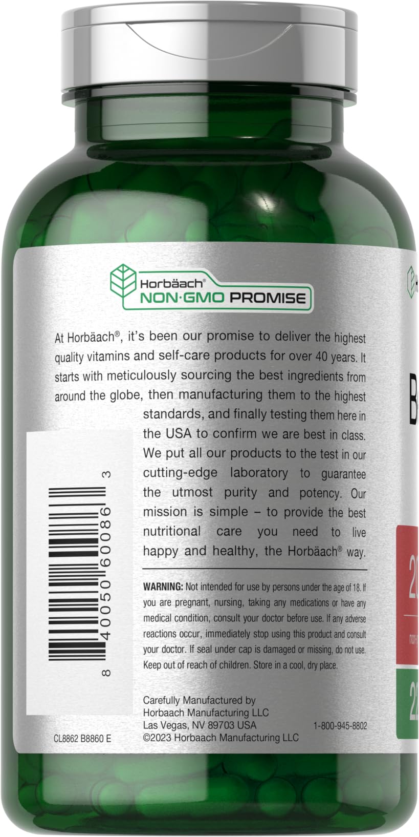 Horbäach Beet Root Powder Capsules | 220 Pills | Herbal Extract | Non-GMO, Gluten Free Supplement - Maple Wellness Supplements