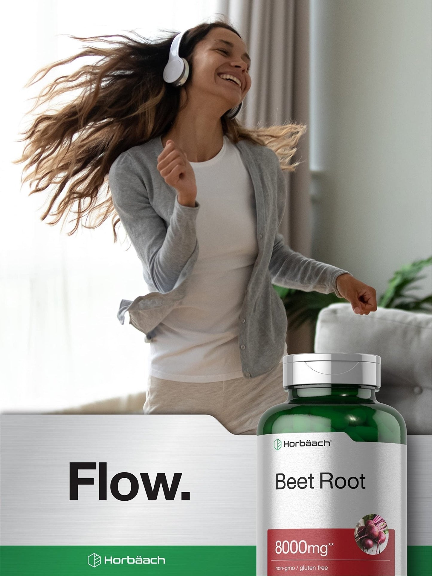 Horbäach Beet Root Powder Capsules | 320 Pills | Non-GMO, Gluten Free Formula | High Potency Herbal Extract Supplement - Maple Wellness Supplements