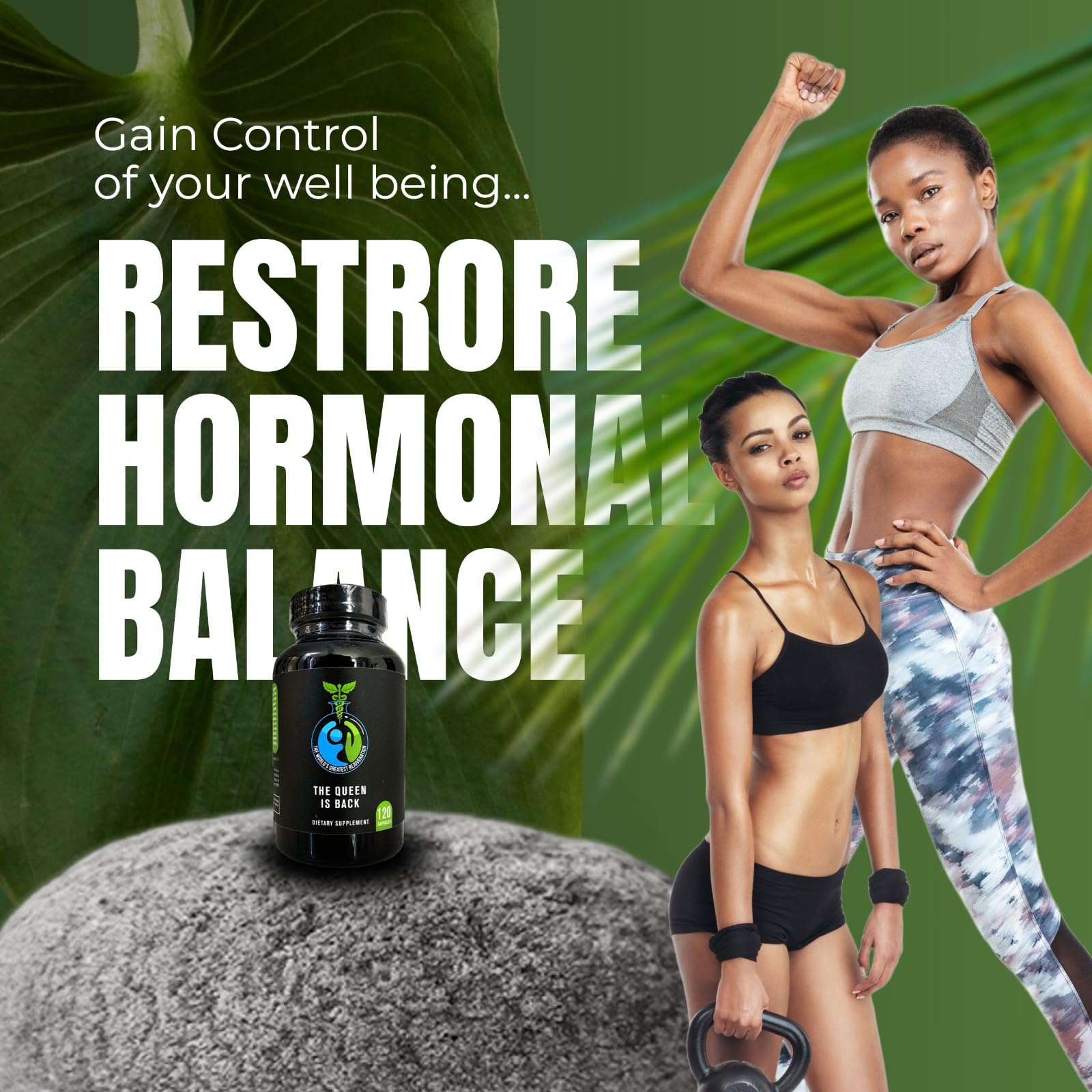 Hormonal Balance & Reproductive Health Support for Women, IVF Success, Metabolic & Bone Health, with Bioavailable Folate, Vitamin D3, and Inositols – Family-Owned, All-Natural Formula - Maple Wellness Supplements