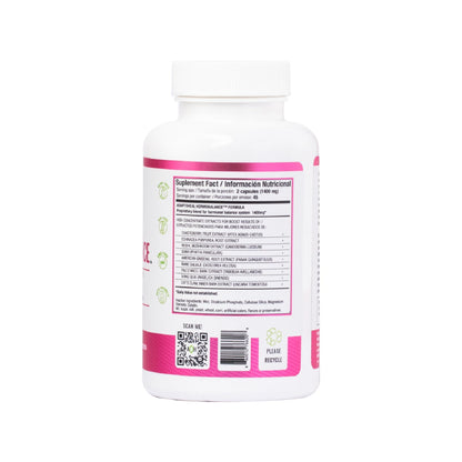 Hormone Balance for Women – Menopause & PMS Support Supplement – Adaptogens for Female Balance & Wellness – 90 Vegan Capsules - Maple Wellness Supplements