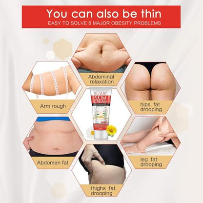 Hot Cream 2 Pack, Slimming Hot Cream for Belly Burns Fat, Slimming Cream Fat Burning - Maple Wellness Supplements