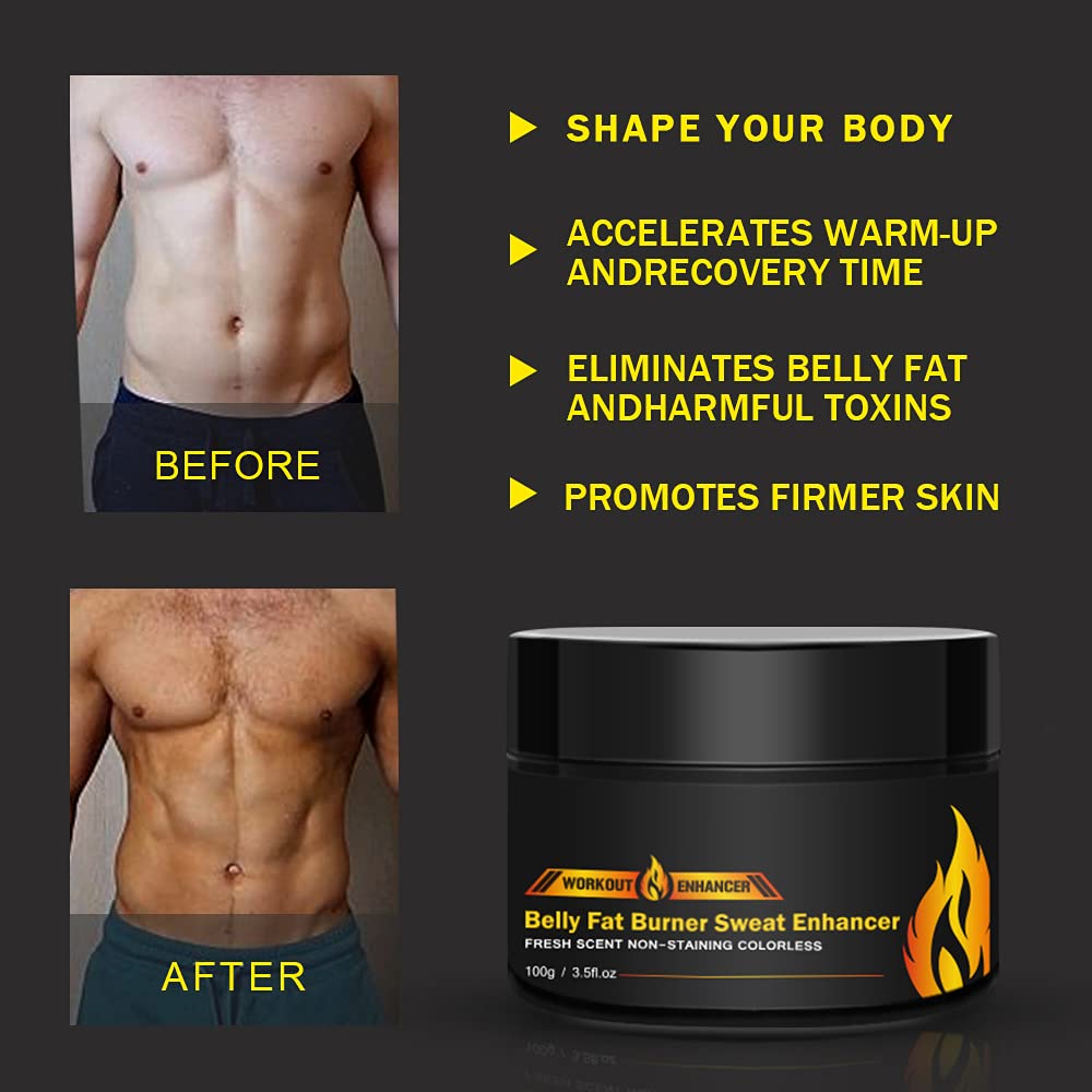 Hot Cream 2Pack, Fat Burning Cream for Belly, Natural Sweat Workout Enhancer Gel - Maple Wellness Supplements