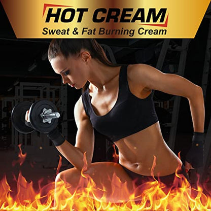 Hot Sweat Cream, Fat Burning Cream for Belly, Natural Sweat Enhancer Cream for Men - Maple Wellness Supplements
