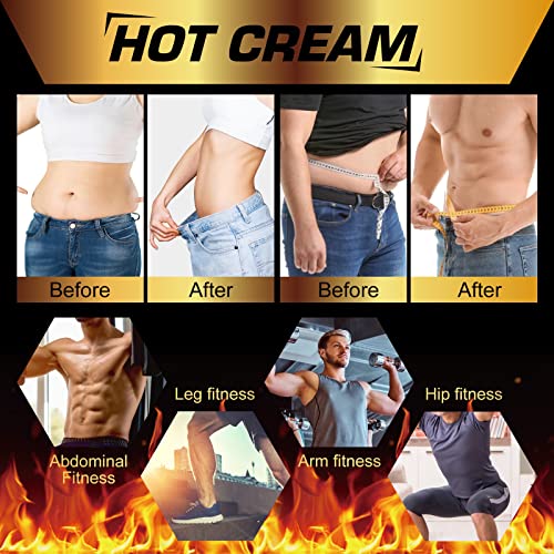 Hot Sweat Cream, Fat Burning Cream for Belly, Natural Sweat Enhancer Cream for Men - Maple Wellness Supplements
