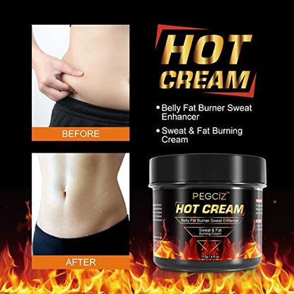Hot Sweat Cream, Fat Burning Cream for Belly, Natural Sweat Enhancer Cream for Men - Maple Wellness Supplements