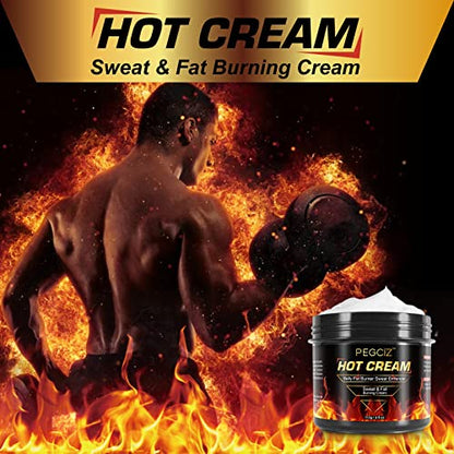 Hot Sweat Cream, Fat Burning Cream for Belly, Natural Sweat Enhancer Cream for Men - Maple Wellness Supplements