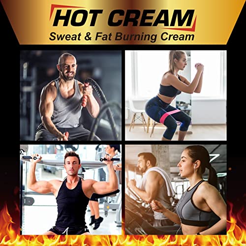 Hot Sweat Cream, Fat Burning Cream for Belly, Natural Sweat Enhancer Cream for Men - Maple Wellness Supplements