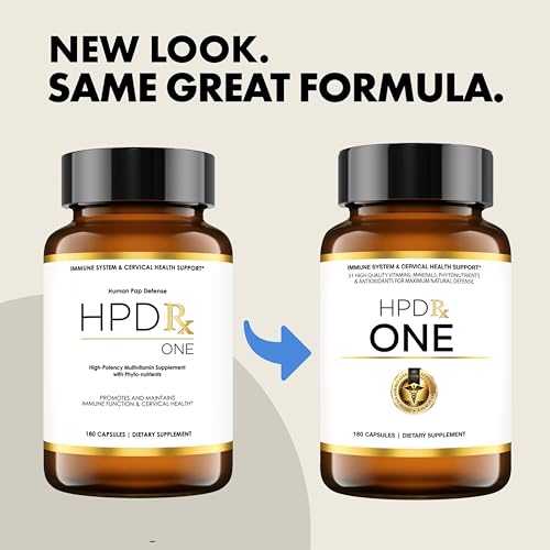 HPD Rx ONE Immunity Boost Multivitamin HPV Supplements for Women and Men - Maple Wellness Supplements