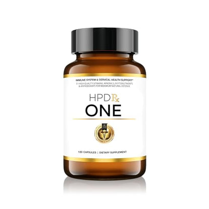 HPD Rx ONE Immunity Boost Multivitamin HPV Supplements for Women and Men, Pack of 6 - Maple Wellness Supplements