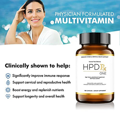 HPD Rx ONE Immunity Boost Multivitamin HPV Supplements for Women and Men, Pack of 6 - Maple Wellness Supplements