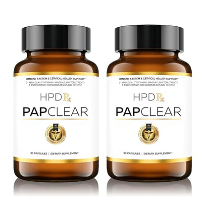 HPD Rx PAPCLEAR Physician Formulated | All Natural HPV Immune Support Supplement - Maple Wellness Supplements