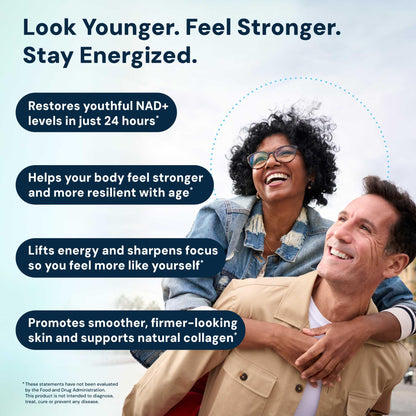 HPN NAD3 Clinical NAD+ Booster, Cellular Health & Natural Energy - NAD Supplement for Healthy Aging, Metabolic Support, NRF2 & Longevity, Nicotinamide Riboside & NMN Alternative, 60ct, 30-Day Supply - Maple Wellness Supplements