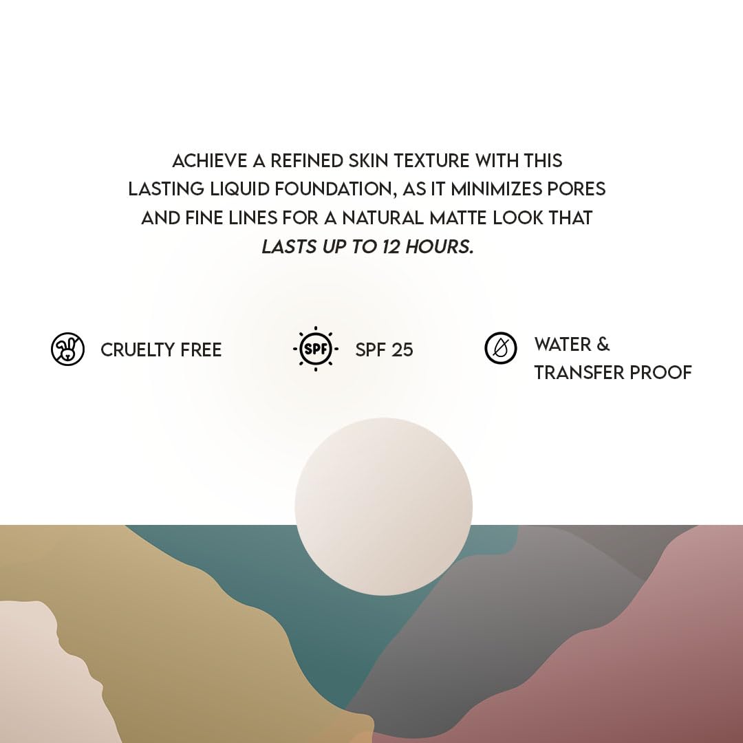 Hues for Him Foundation for Men – Full-Coverage, Lightweight & Hydrating Fit | Natural Coverage | Oil Control & Perfect Fit for Men’s Faces | Available in 4 Shades | Fresh Canvas, .67oz - Maple Wellness Supplements