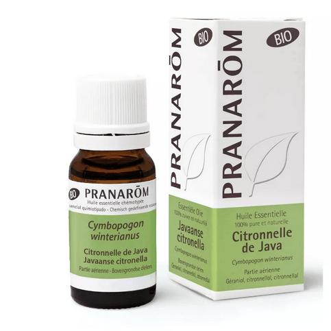 Huile essentielle Citronnelle de Java BIO 10 ml PRANAROM - Maple Wellness Supplements