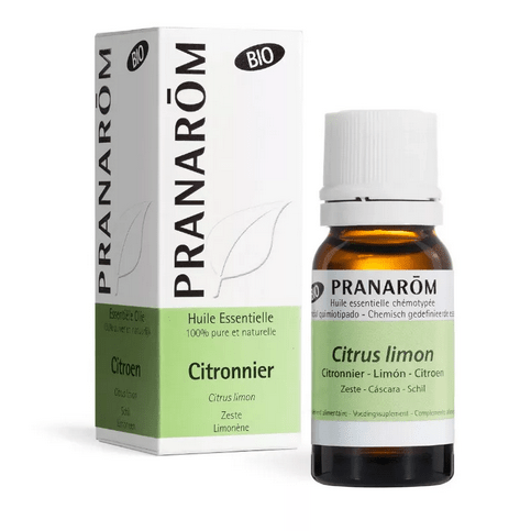 Huile essentielle Citronnier BIO 10 ml PRANAROM - Maple Wellness Supplements