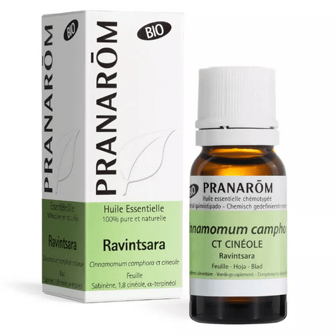 Huile essentielle Ravintsara BIO 10 ml PRANAROM - Maple Wellness Supplements
