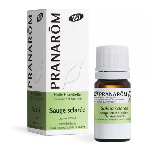 Huile essentielle Sauge sclarée BIO 5 ml PRANAROM - Maple Wellness Supplements