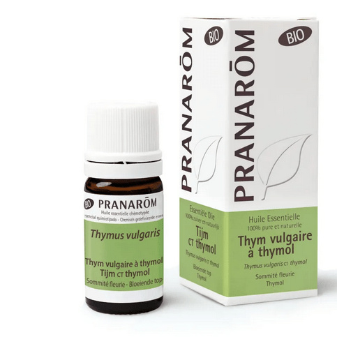 Huile essentielle Thym vulgaire CT thymol BIO 5 ml PRANAROM - Maple Wellness Supplements