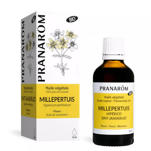 Huile végétale Millepertuis BIO 50 ml PRANAROM - Maple Wellness Supplements