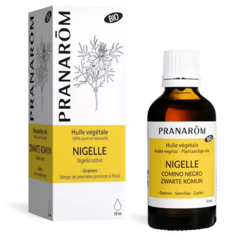 Huile végétale Nigelle (Cumin noir) BIO 50 ml PRANAROM - Maple Wellness Supplements
