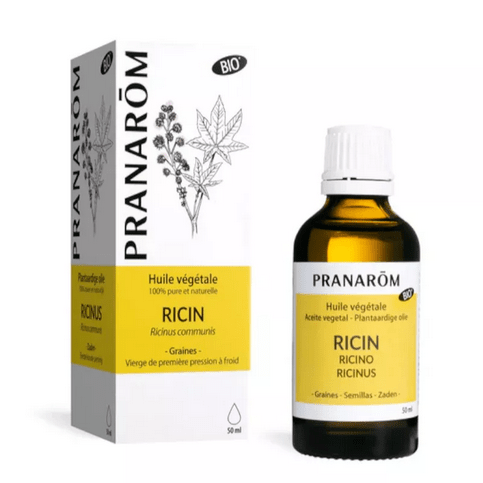 Huile végétale Ricin BIO 50 ml PRANAROM - Maple Wellness Supplements