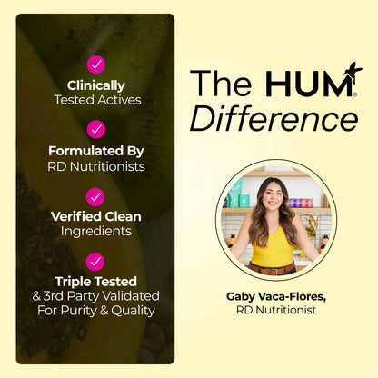 HUM Complete Prenatal Multivitamin for Women with Folate, DHA, and Choline, 23 Nutrients for Daily Support, Gluten Free, Non GMO Supplement for Pre, During, and Post Pregnancy, 30 Vegan Capsules - Maple Wellness Supplements