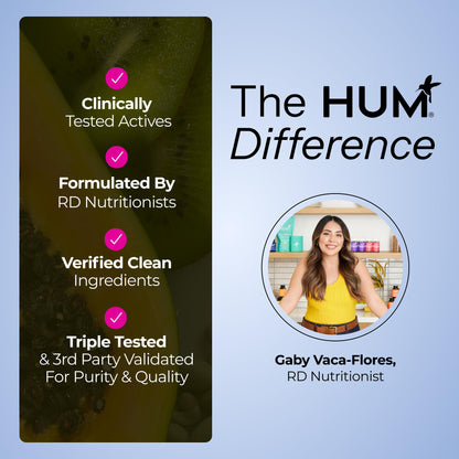 HUM Mighty Night Nighttime Sleep Supplement for Skin Care, CoQ10, Valerian Root & Ferulic Acid to Support Cell Turnover, Skin Vitamins for Women and Men, Overnight Beauty Vitamins, 60 Vegan Softgels - Maple Wellness Supplements