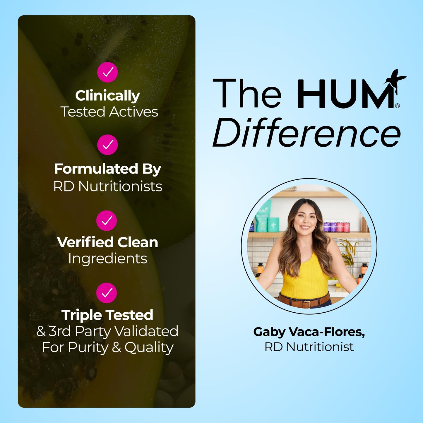 HUM OMG! Omega The Great Triple Omega 3 Fish Oil Supplement for Women & Men with Vitamin E, DHA & EPA, Skin Care & Skin Tone Support for Heart & Brain Health, Gluten Free, Non GMO, 60 Softgels - Maple Wellness Supplements