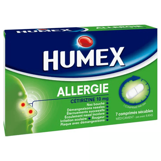 HUMEX 10MG CETIRIZINE ALLERGY TABLETS - Maple Wellness Supplements