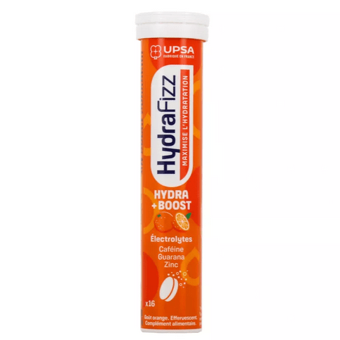HydraFizz: HYDRA + BOOST orange flavor - 16 effervescent tablets - Maple Wellness Supplements