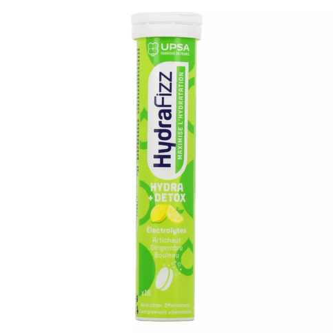 HydraFizz: HYDRA + DETOX lemon flavor - 16 effervescent tablets - Maple Wellness Supplements