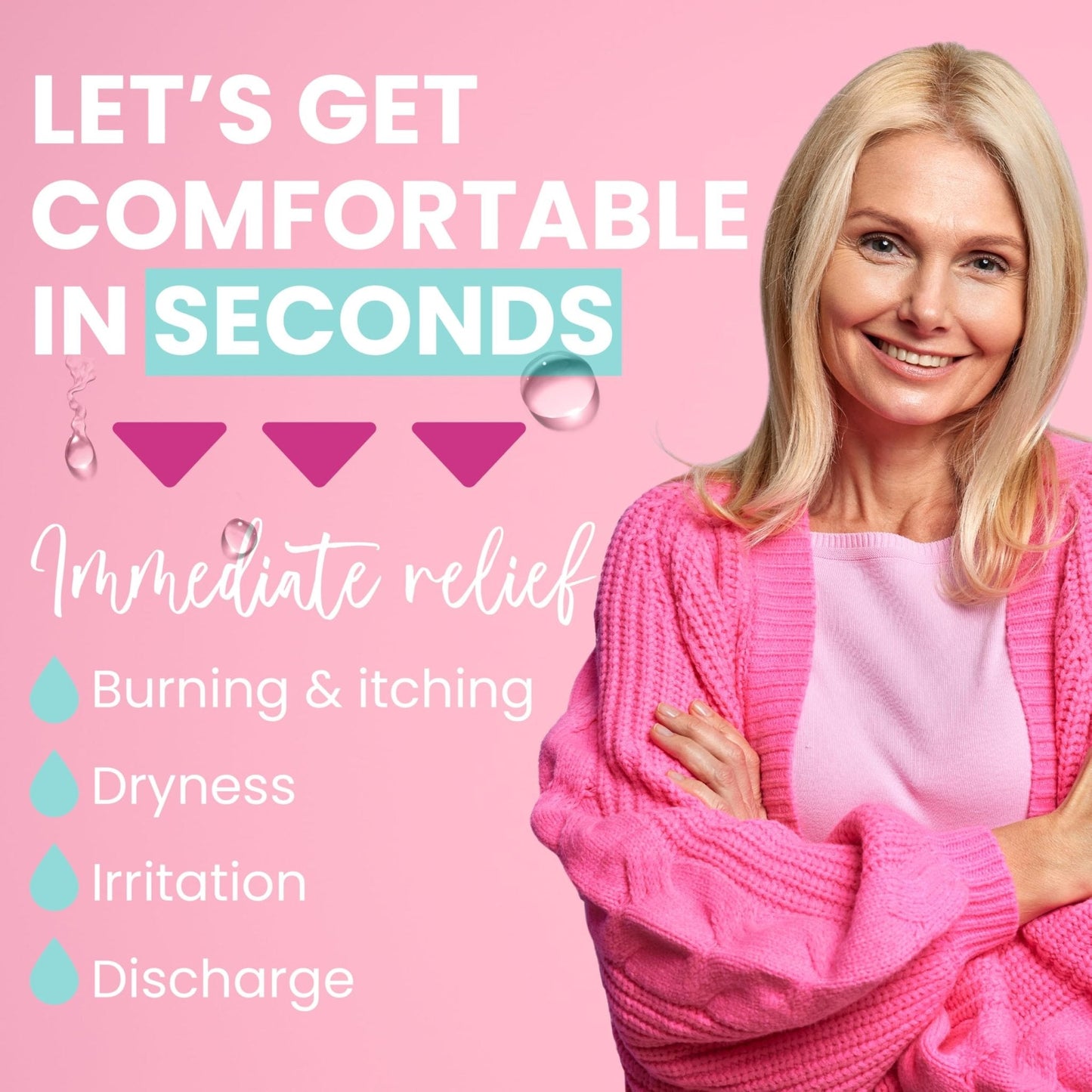 Hydro GYN Vaginal Moisturizer | Long Lasting for Vaginal Dryness & Irritation | Hyaluronic Acid & Vitamin E | Feminine Care Hormone Free | Pre and Post Menopausal | 12 Vaginal Suppositories - Maple Wellness Supplements