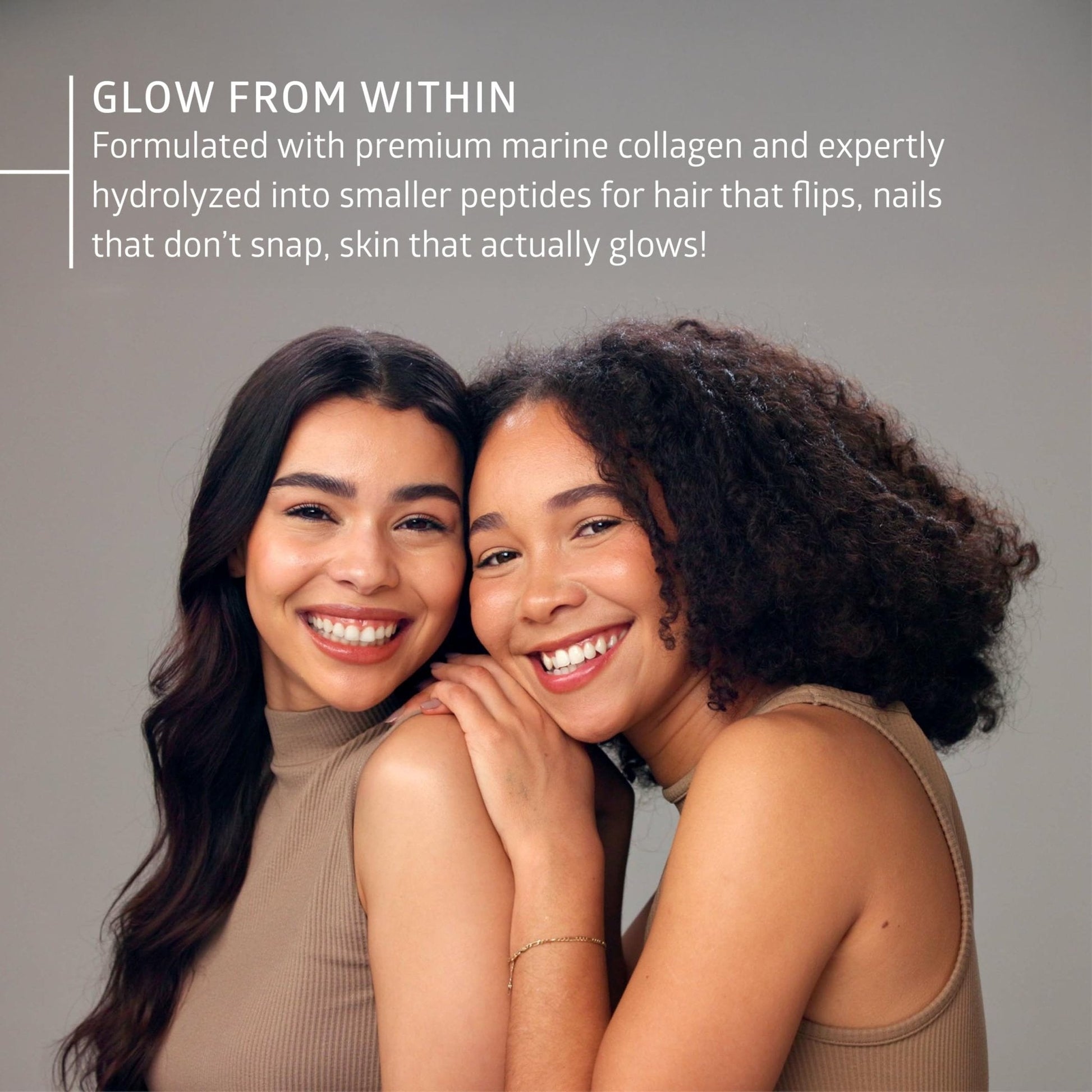 Hydrolyzed Marine Collagen with Hyaluronic Acid, Vitamin C, Theaflavin and Copper, Collagen Supplement for Women and Men for Radiant Skin, Hair & Nails, - Maple Wellness Supplements