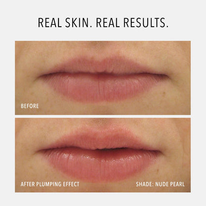HydroPeptide Perfecting Gloss, Lip Plumping Gloss & Hydrating Treatment, Volumizing Collagen-Boosting Enhancer with Hyaluronic Acid & Peptides, Nude Pearl, 0.13 Ounce - Maple Wellness Supplements