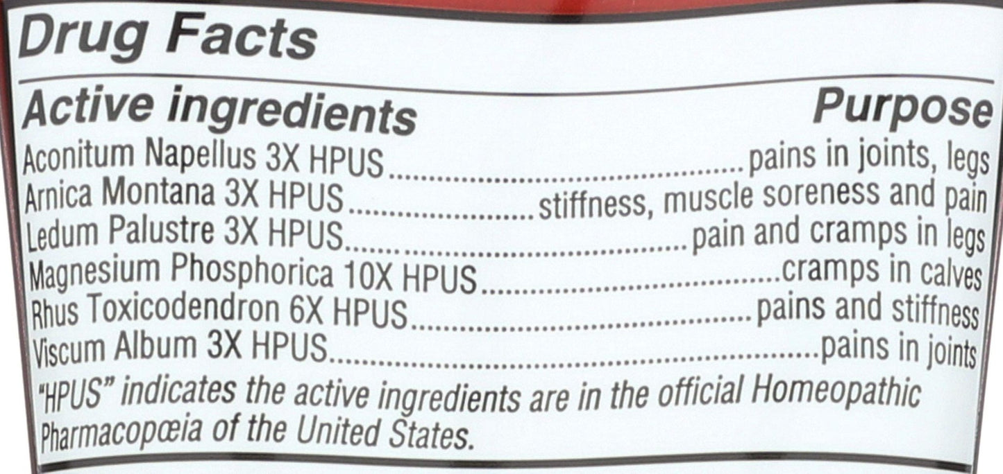 Hylands Homeopathic Leg Cramps - Ointment - 2.5 oz - Maple Wellness Supplements