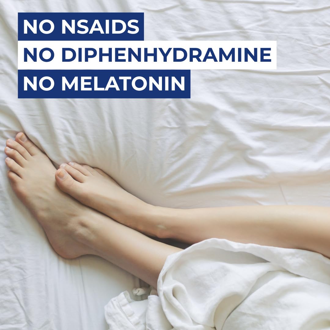 Hyland's Leg Cramps PM, Relief of Nighttime Leg, Calf, and Foot Cramps, 50 Quick-Dissolving Tablets 2-Pack (100 Total) - Maple Wellness Supplements