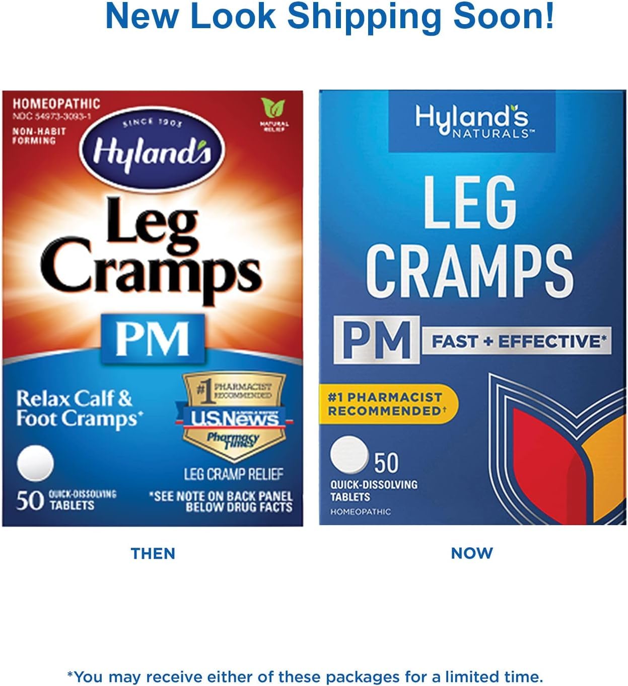 Hyland's Leg Cramps PM With Quinine Tablets 50 ea ( Pack of 6) - Maple Wellness Supplements