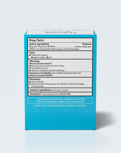 Hyland's No. 8 Cell Salt Mag Phos 6X, PMS Relief, Natural Homeopathic Relief of Menstrual Pain and Muscle Cramp Symptoms, Muscle Relaxer, Quick Dissolving Tablets, 100 Count - Maple Wellness Supplements