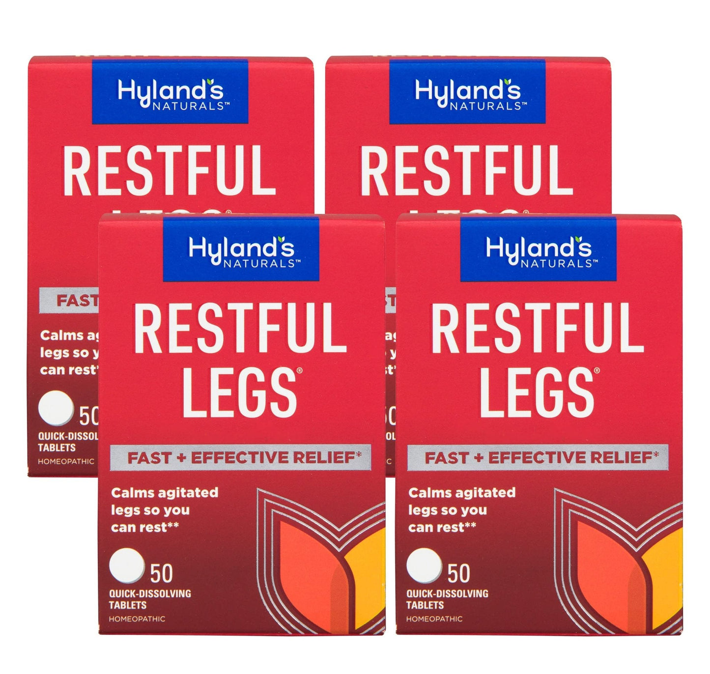 Hyland's Restful Legs Tablets 50 ea (Pack Of 4) - Maple Wellness Supplements