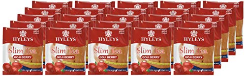 Hyleys Slim Tea Goji Berry Flavor - Weight Loss Herbal Supplement Cleanse and Detox - Maple Wellness Supplements