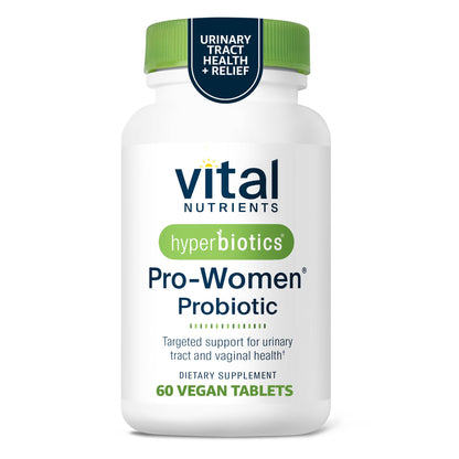 Hyperbiotics Vital Nutrients Pro Women Probiotics for Women | Vaginal Probiotics for PH Balance | Oral Probiotic for Vaginal Health and Urinary Tract Health - Maple Wellness Supplements