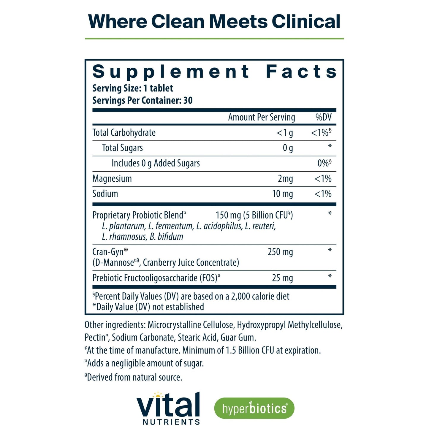 Hyperbiotics Vital Nutrients Pro Women Probiotics for Women | Vaginal Probiotics for PH Balance | Oral Probiotic for Vaginal Health and Urinary Tract Health | 6 Targeted Strains | 30 Vegan Tablets - Maple Wellness Supplements