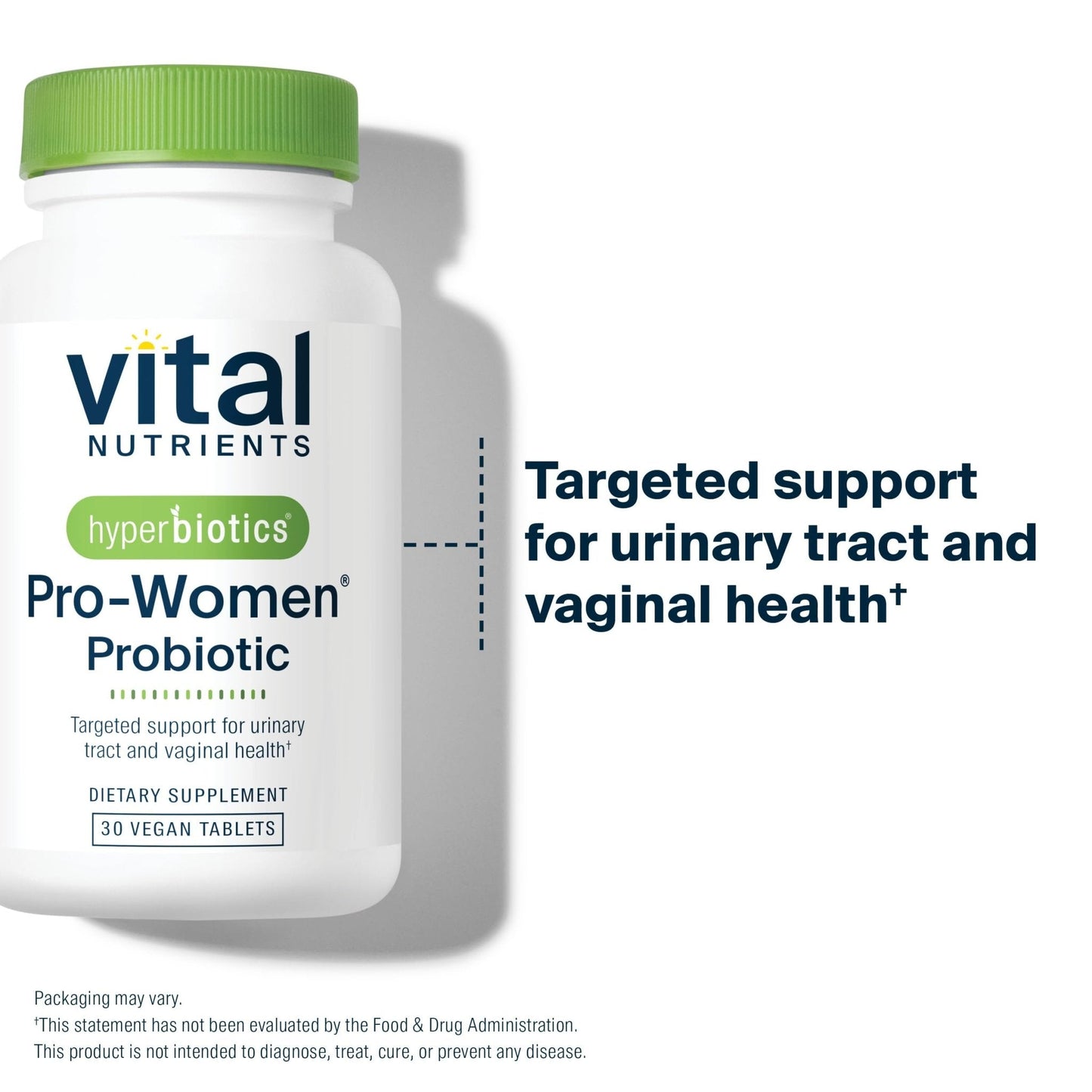 Hyperbiotics Vital Nutrients Pro Women Probiotics for Women | Vaginal Probiotics for PH Balance | Oral Probiotic for Vaginal Health and Urinary Tract Health | 6 Targeted Strains | 30 Vegan Tablets - Maple Wellness Supplements
