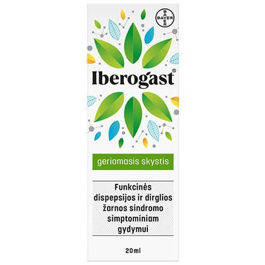Iberogast 20ml Oral Liquid IBS Indigestion Abdominal Discomfort Dyspepsia - Maple Wellness Supplements