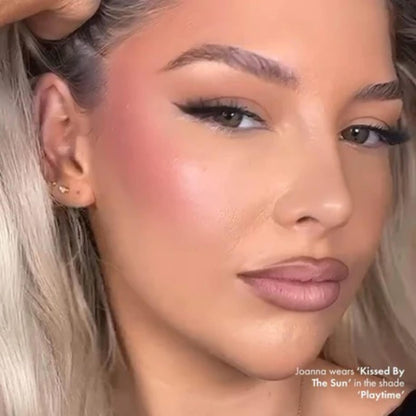 ICONIC LONDON Kissed by the Sun | Multi-Use Blush, Bronzer, & Highlighter, For All Skin Types, Cruelty-Free, Vegan Makeup, (Play Time) 0.17 oz - Maple Wellness Supplements
