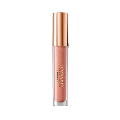 ICONIC LONDON Lip Pumping Gloss | High-Shine, Non Sticky, Lip Gloss infused with Biomimetic Peptide for Voluminous Looking Lips, Cruelty Free, Vegan Makeup, 0.16 Fl oz - Maple Wellness Supplements
