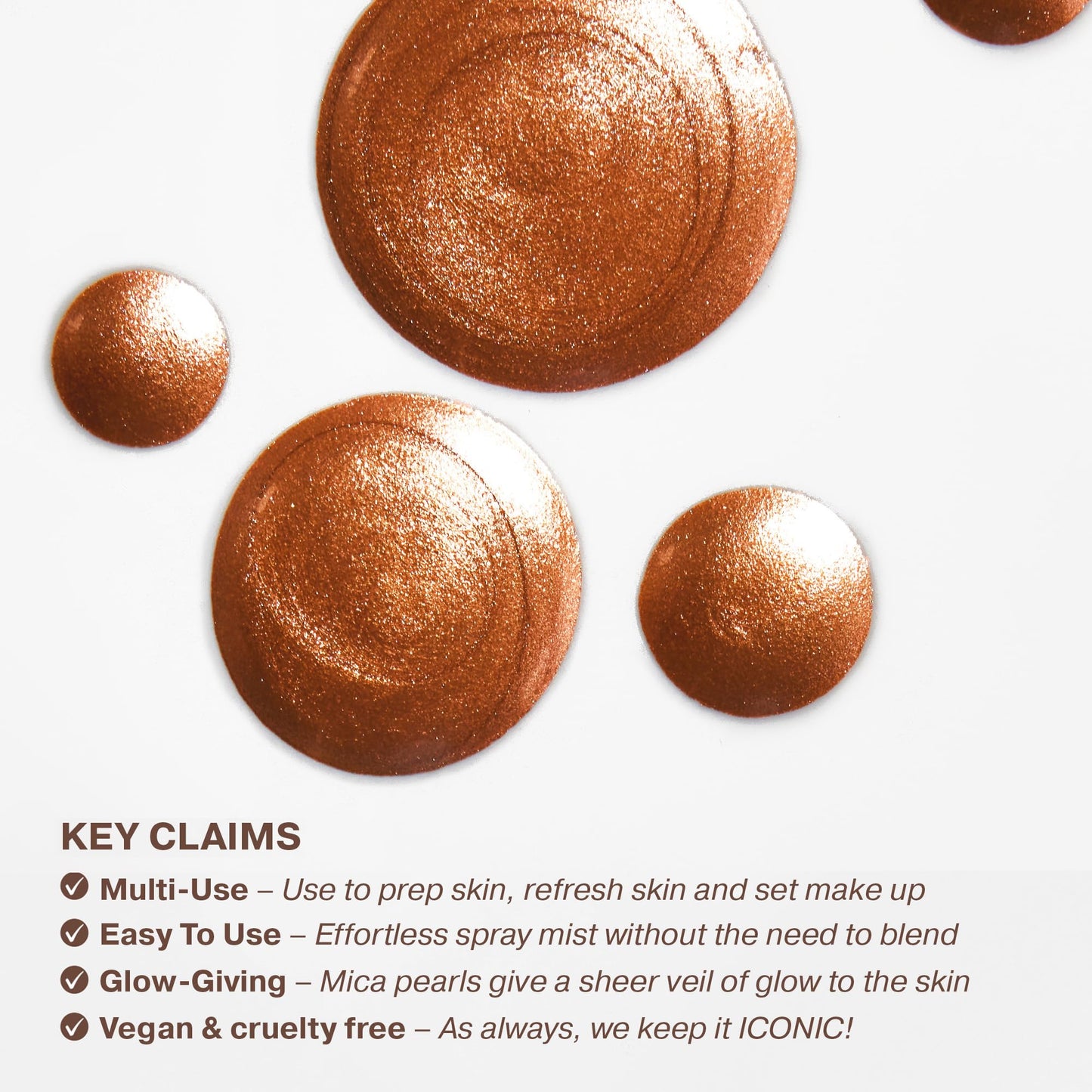 ICONIC LONDON Prep-Set-Glow | Hydrating + Setting + Glowing Spray, 3-in-1 Formula for a Dewy, Radiant Finish, Cruelty-Free, Vegan Makeup, 4.22 Fl oz - Maple Wellness Supplements