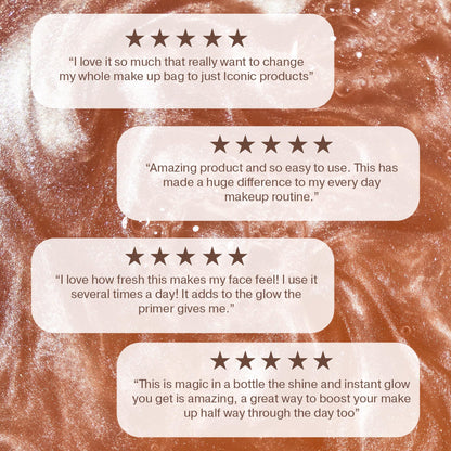 ICONIC LONDON Prep-Set-Glow | Hydrating + Setting + Glowing Spray, 3-in-1 Formula for a Dewy, Radiant Finish, Cruelty-Free, Vegan Makeup, 4.22 Fl oz - Maple Wellness Supplements